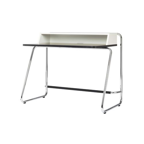 Moderner Schreibtisch - S 1200 - THONET - MDF / Buche / Stahl