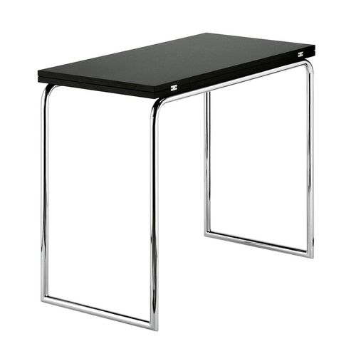 Moderner Konsolentisch - B 109 - THONET - Holz / Gestell aus Stahl / rechteckig