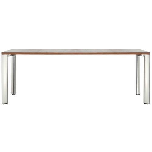 Moderner Besprechungstisch - A 1700 EVO - THONET - Holz / Gestell aus Aluminium / rechteckig