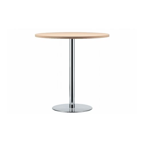 Moderner Stehtisch - S 1125 - THONET - Buche / Edelstahl / Chromstahl