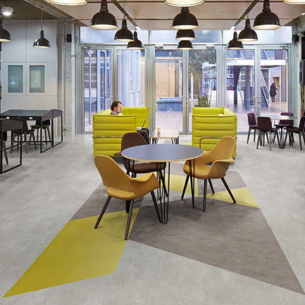 Vinyl-Bodenbelag - SILENTFLOR PUR - Polyflor - für den Innenraum / für Wohnhaus / für Dienstleistungsbereich