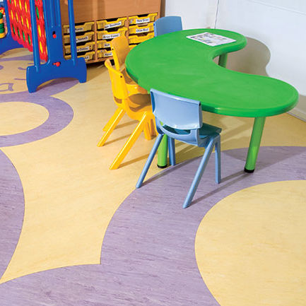 PVC-Bodenbelag - XL PU - Polyflor - für den Innenraum / für Dienstleistungsbereich / aus Fliesen