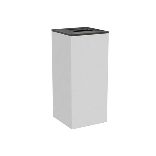 Park-Abfallbehälter - R-LIGHT: 23013 - A Amop Synergies - freistehend / Metall / Hochleistungsbeton