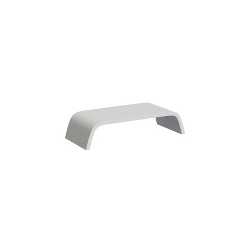 Moderner Couchtisch - FLOW: CHAISE TABLE - A Amop Synergies - Hochleistungsbeton / Gestell aus Beton / für Privatgebrauch