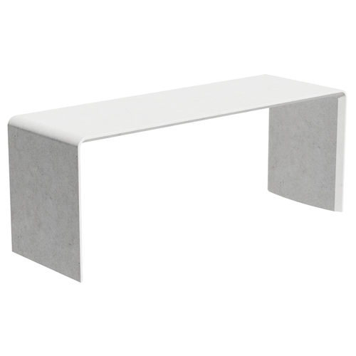 Moderner Picknicktisch - AR PURO + : 04409 - A Amop Synergies - Hochleistungsbeton / Gestell aus Beton / rechteckig