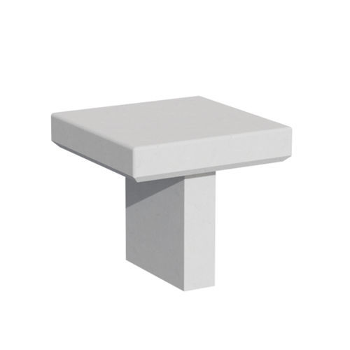 Bank / minimalistisches Design - TOKYO - 01151 - A Amop Synergies - Beton / ohne Rückenlehne / ohne Armlehnen