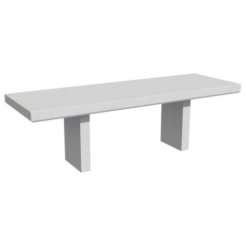 Tisch / minimalistisches Design - TOKYO - 01162 - A Amop Synergies - Beton / Gestell aus Beton / rechteckig