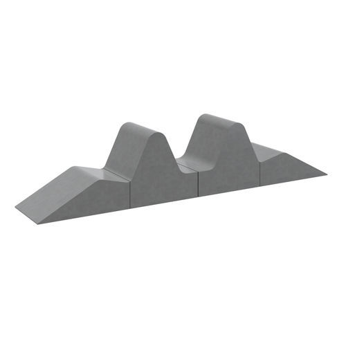 Sonnenliege / minimalistisches Design - 4C1 Solution - 01305 - A Amop Synergies - Beton / für öffentliche Bereiche / Modul