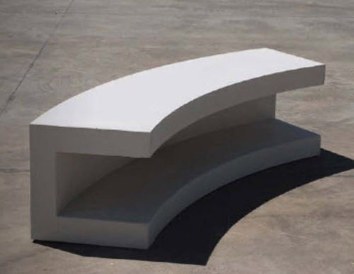 Moderne Bank für den öffentlichen Raum - AM : BENCH CONCAVE - A Amop Synergies - Beton