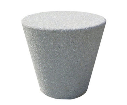Moderner Hocker - SOLTAS : DONK - A Amop Synergies - Beton / mit Mittelfuß / für Gewerbegebrauch