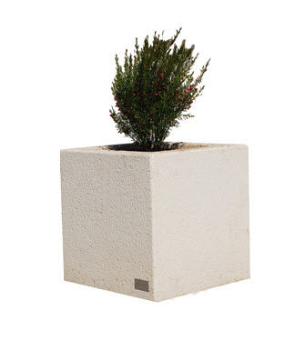 Beton-Pflanzkübel - SOLTAS: PLANTERS - A Amop Synergies - quadratisch / modern / für öffentliche Bereiche