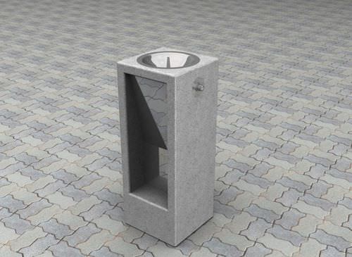 Trinkbrunnen für Außenbereich - SOLTAS: YPSILON - A Amop Synergies - Beton