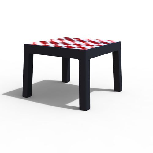 Klassischer Picknicktisch - LUGARCOMUM: CONCRETE TABLE - A Amop Synergies - Beton / quadratisch / für öffentliche Bereiche