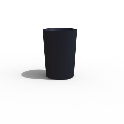 Beton-Pflanzkübel - LUGARCOMUM: CONCRETE PLANTER L - A Amop Synergies - rund / modern / für öffentliche Bereiche