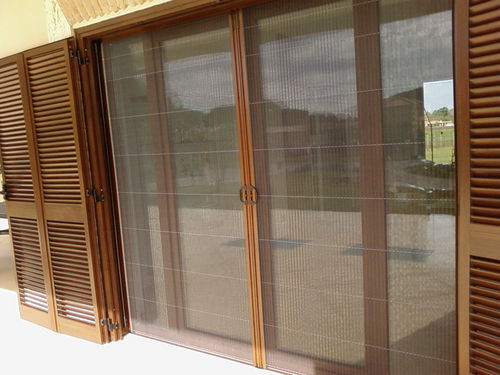 Fall-Insektenschutz - BLOCKFLY® AC - dfm - für Fenstertür