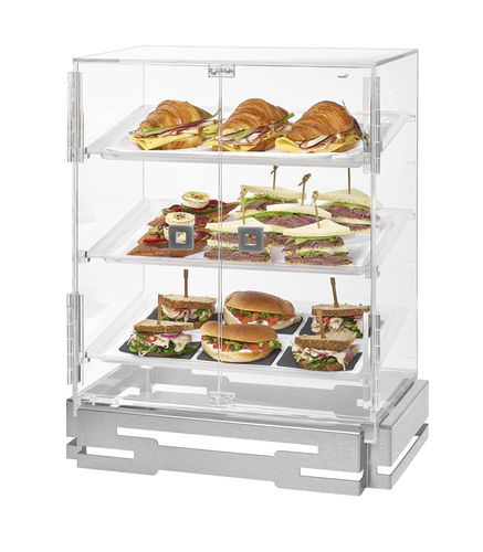 Tischvitrine - BD129 - Rosseto Serving Solutions - modern / Glas / für Gewerbegebrauch