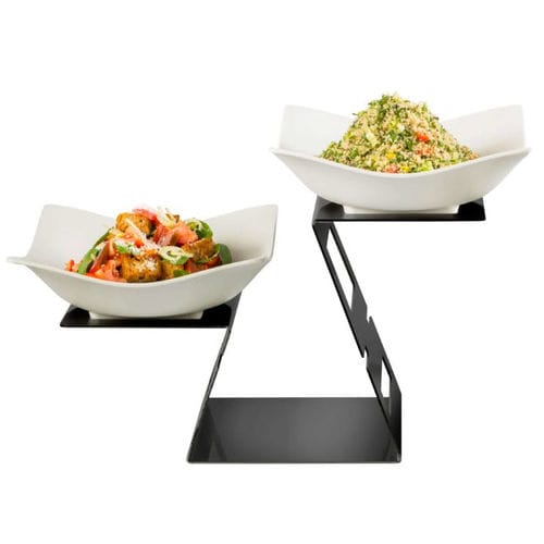 Präsentierregal für Nahrungsmittel - SM340 - Rosseto Serving Solutions - Tisch / Stahl / für Restaurants