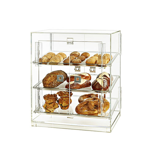 Präsentierregal für Brot - BD126 - Rosseto Serving Solutions - Tisch / Holz / für Konditoreien