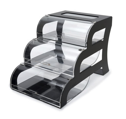 Präsentierregal für Brot - BK011 - Rosseto Serving Solutions - Tisch / Holz / drehbar