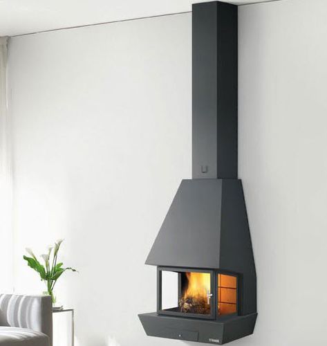 Holzkamin - RAC - TRAFORART - Gas / Bioethanol / wandmontiert