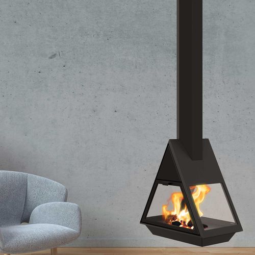 Holzkamin - EQUIL ART - TRAFORART - Bioethanol / hängend / Zentral