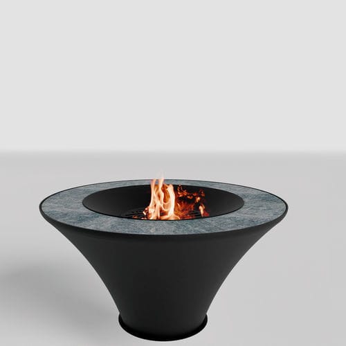 Garten-Feuerstelle / Holz - Brazier - TRAFORART - Gas / Bioethanol / Stahl