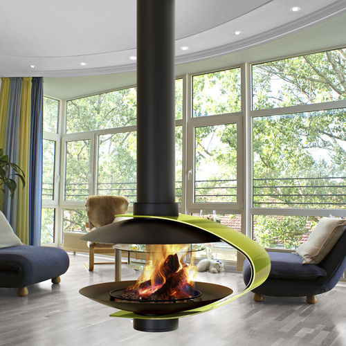 Holzkamin - FANCY - TRAFORART - Gas / Bioethanol / hängend