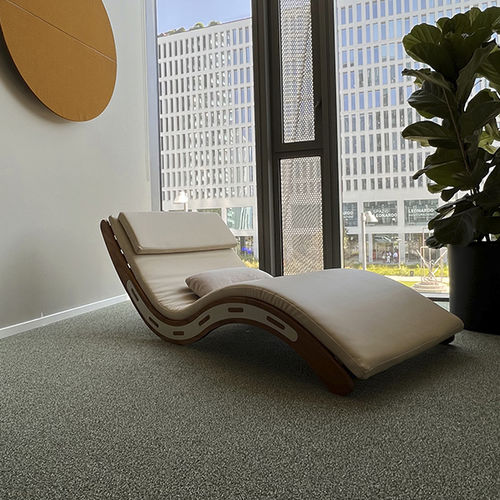 Moderne Liege - DUNE - AKT GROUP - Stoff / Kunstleder / Edelstahl