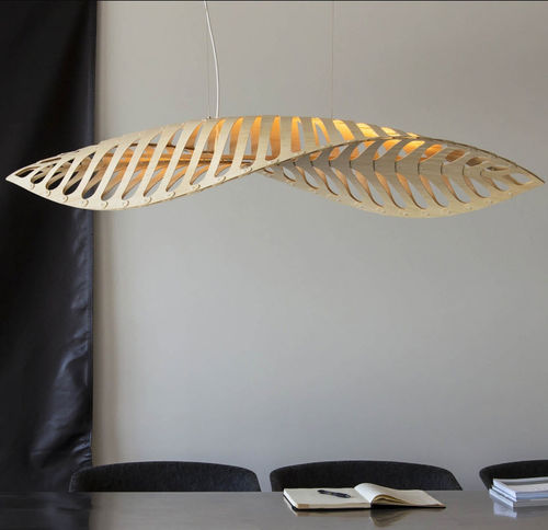 Hängelampe - NAVICULA - David Trubridge Design - Bambus / Sperrholz / Nylon