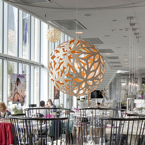 Hängelampe - FLORAL - David Trubridge Design - Bambus / Sperrholz / originelles Design