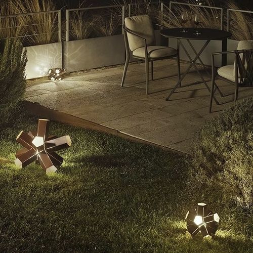 Tragbare Lampe - BANG - Slamp - Edelstahl / Polycarbonat / modern