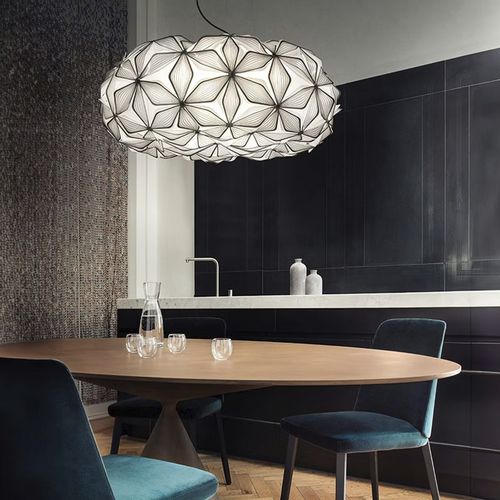 Hängelampe - C'EST LA VIE - Slamp - Lentiflex® / modern / mit Kabel