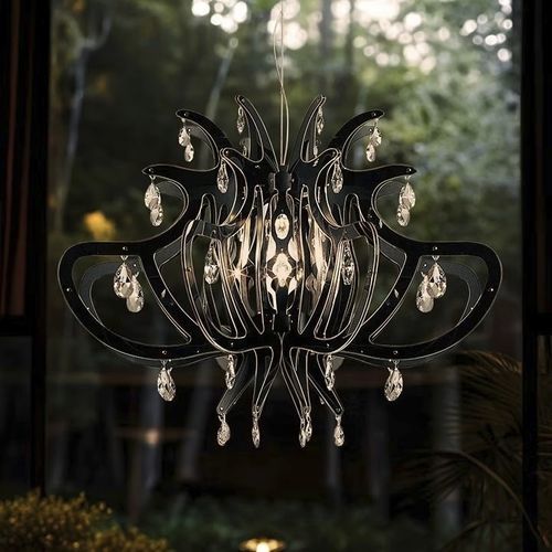 Hängelampe - MEDUSA - Slamp - Opalflex® / originelles Design / mit Kabel