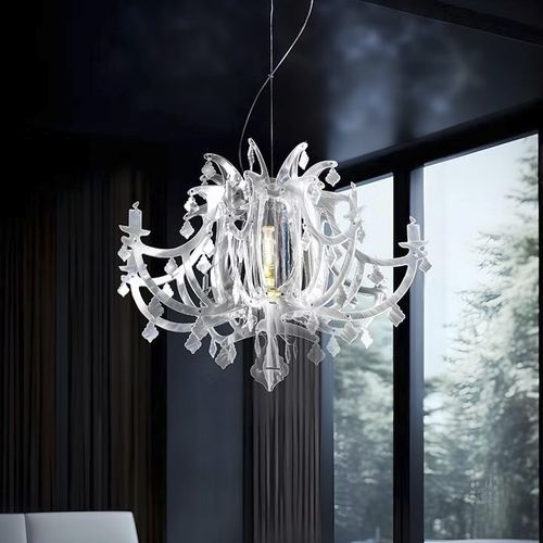 Stil-Kronleuchter - GINETTA - Slamp - Metall / Polycarbonat / Opalflex®