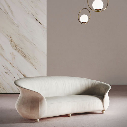 Modernes Sofa - VERONA - DESFORMA - Stoff / Leder / für Gewerbegebrauch