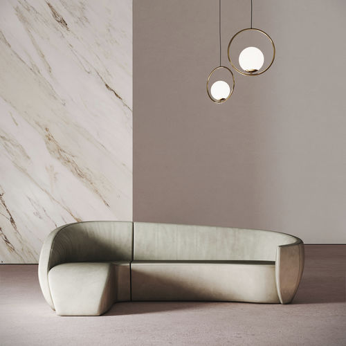Ecksofa - GRAVITY CORNER - DESFORMA - modern / Stoff / Leder
