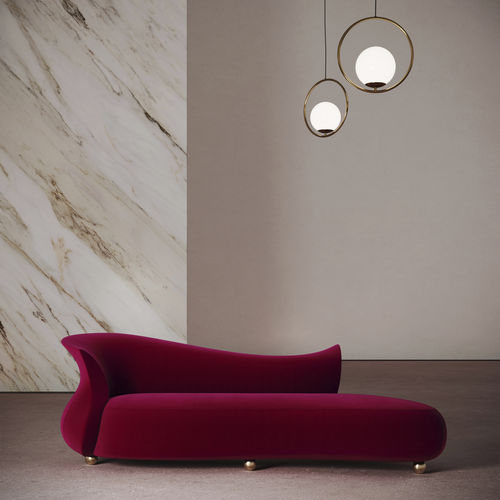 Modernes Sofa - AMPHORA - DESFORMA - Stoff / Leder / für Gewerbegebrauch
