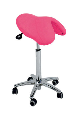 Sattelförmiger Arbeitshocker - S-3660 - ECOPOSTURAL - für Schönheitssalon