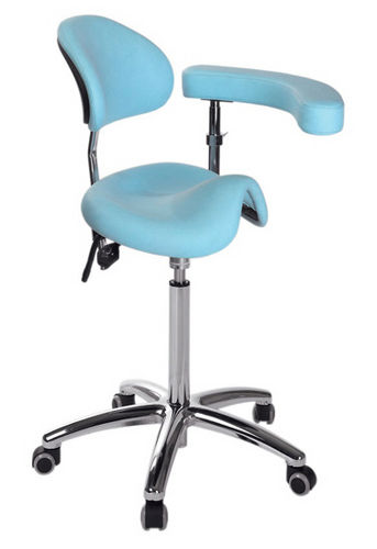 Sattelförmiger Arbeitshocker - S-5674 - ECOPOSTURAL - für Schönheitssalon