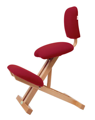 Moderner Stuhl - S-2105 - ECOPOSTURAL - Buche / ergonomisch zum Hinknien / für Gewerbegebrauch