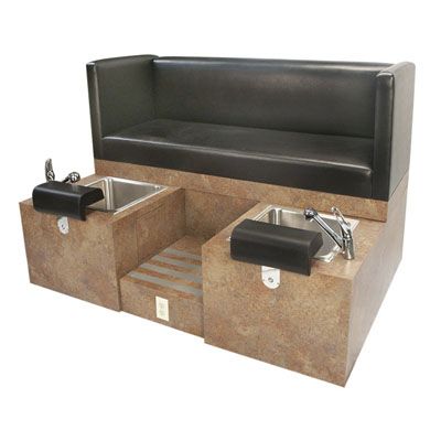 Fusspflegestuhl mit Wellnessbecken / Kunstleder - MALIBU II - Interstate Design Industries