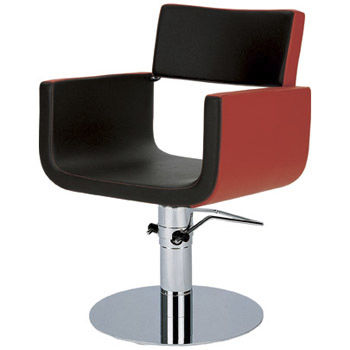 Polyurethan-Friseurstuhl - TAU - Interstate Design Industries - für Gewerbegebrauch / mit Mittelfuß