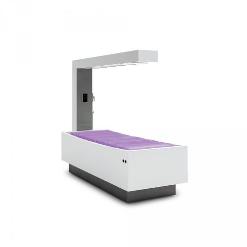 Chromotherapie-Wassermassageliege - Libra Edge - Gharieni Group - mit Vichy-Dusche / für Gewerbegebrauch