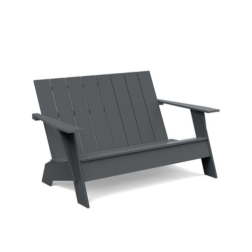 Moderne Bank - ADIRONDACK - Loll Designs - HDPE / mit Rückenlehne / mit Armlehnen