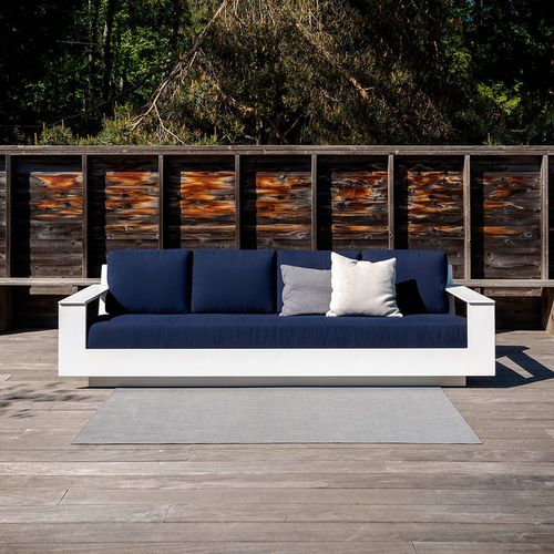 Modernes Sofa - NISSWA - Loll Designs - für Außenbereich / Sunbrella® / Polyethylen