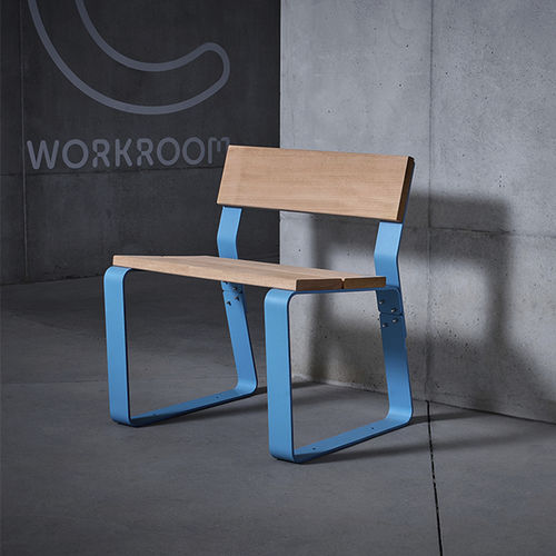 Moderner Sessel für den urbanen Raum - KAISEKI - CYRIA | Mobilier Urbain - Holz / Stahl / Farbe anpassbar