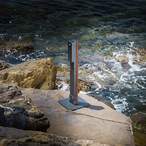 Sockel-Aschenbecher - PYSA - CYRIA | Mobilier Urbain - Stahl / galvanisiertem Stahl / Edelstahl