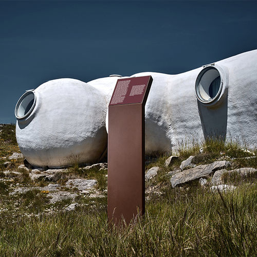 Stele zur Beschilderung - EUDALD 1 - CYRIA | Mobilier Urbain - Werbe / Steuerung / Dekor