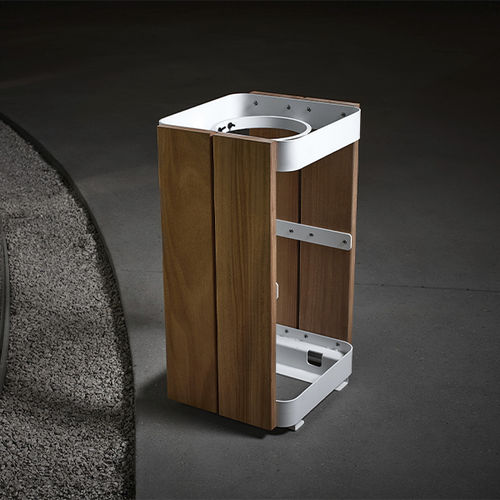 Park-Abfallbehälter - KAISEKI - CYRIA | Mobilier Urbain - galvanisiertem Stahl / Stahl / Edelstahl
