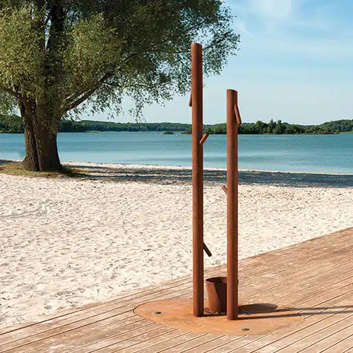 Außendusche für Pool - MONSIEUR - CYRIA | Mobilier Urbain - für Fuß / klassisch / Multifunktion